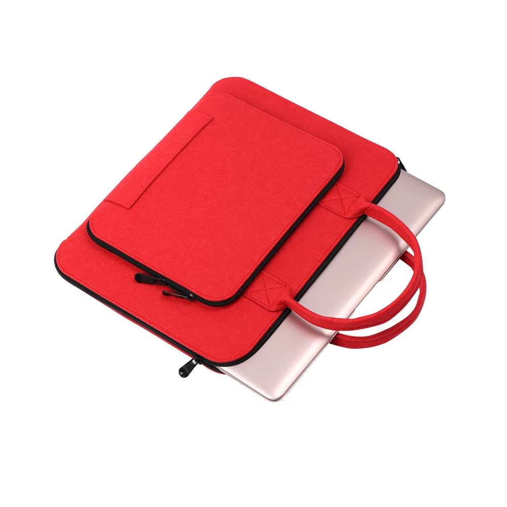 Сумка для ноутбука сумка шерстяной войлок нецарапающаяся Обложка Компьютерная сумка для ноутбука Macbook Air hp Dell планшет pc Lenovo папка для документов