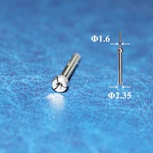Корея цанговый рукав адаптер 2,35 мм до 1,6 мм Для Saeyang, SHIYANG микромотор гравировка 102L H37L1, H102S H35SP1 наконечник Сверла