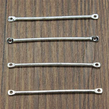 

50pcs/lot 4 Colors 20mm 25mm 30mm 35mm 40mm High Quality Copper Material Simple Connector Jewelry Finding For Jewelry Making