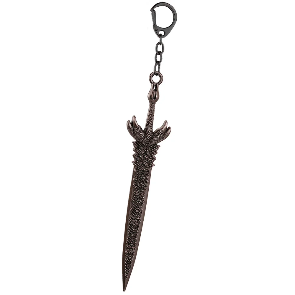 

Devil May Cry 5 Keychain DMC Metal Dante Sword Pendant Key Ring bag charm Key Chain llaveros Game Jewelry