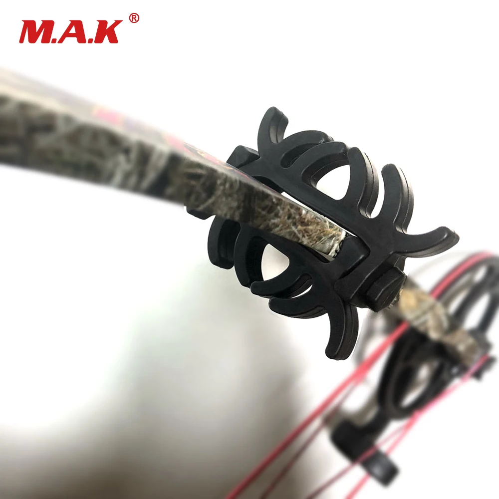 2 Pcs Compound Bow Limb Stabilizer Damping Reduce Noise Shock Absorber
