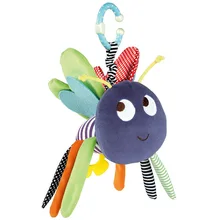 Детские игрушки-бабочки 0-12 месяцев, плюшевая кукла, детская погремушка, детская Мобильная подвесная кровать, колокольчик, машинка, Столлер, Brinquedos Bebes