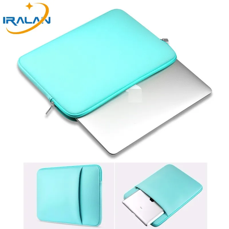 Hot Zipper Computer Sleeve Case For Macbook Laptop AIR PRO Retina 11 12 13 14 15 13.3 15.4 15.6 inch Notebook Touch Bar Bag