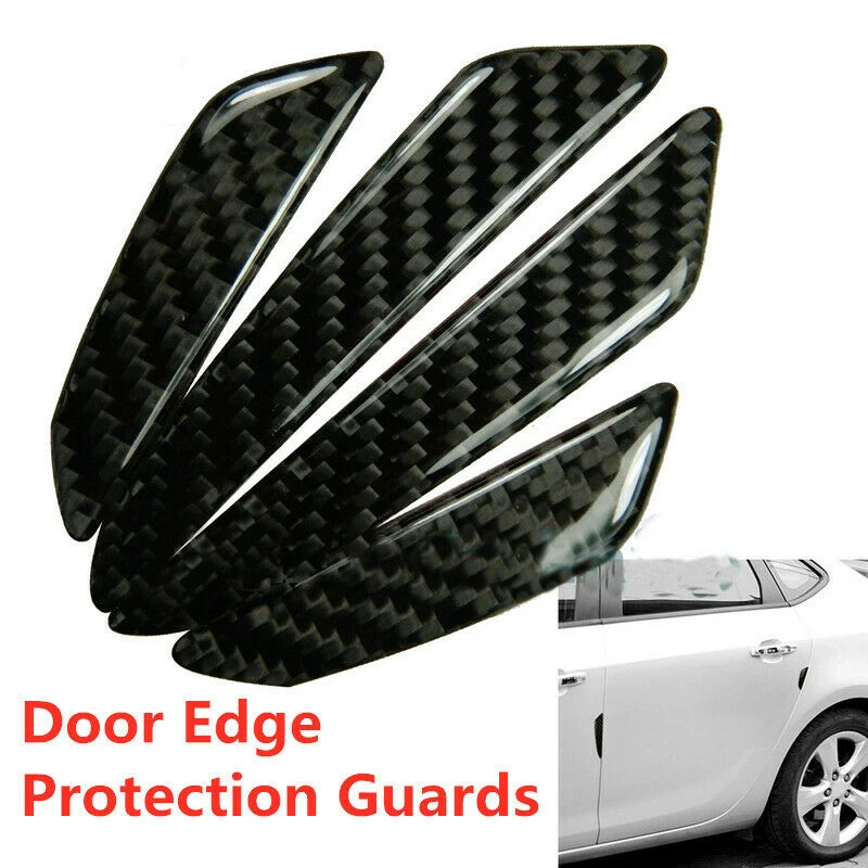 

Car Door Edge Guard Strip Scratch Protector Anti-collision Trim Sticker-4Pcs