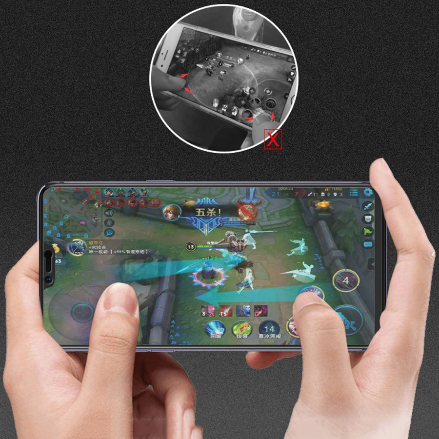 Закаленное стекло без отпечатков пальцев для VIVO V15 Pro V11 S1 V11i Y17 Y12 Y15 Z1 Y91 3 5 Y97 Y85 Y71 Y79