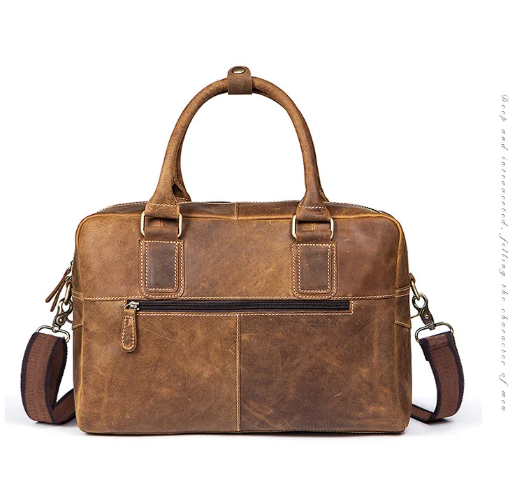 Натуральная кожа сумка для Для мужчин Duffel Упаковка Кубики Чемодан Организатор кожаная дорожная сумка рюкзак Бизнес сумка