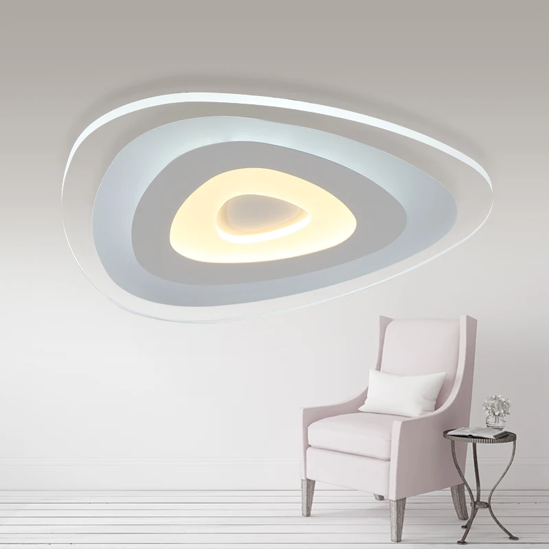 

Ultra-thin Chandelier modern led living room light fixtures acrylic Chandelier lighting luminarias para teto lamparas de techo