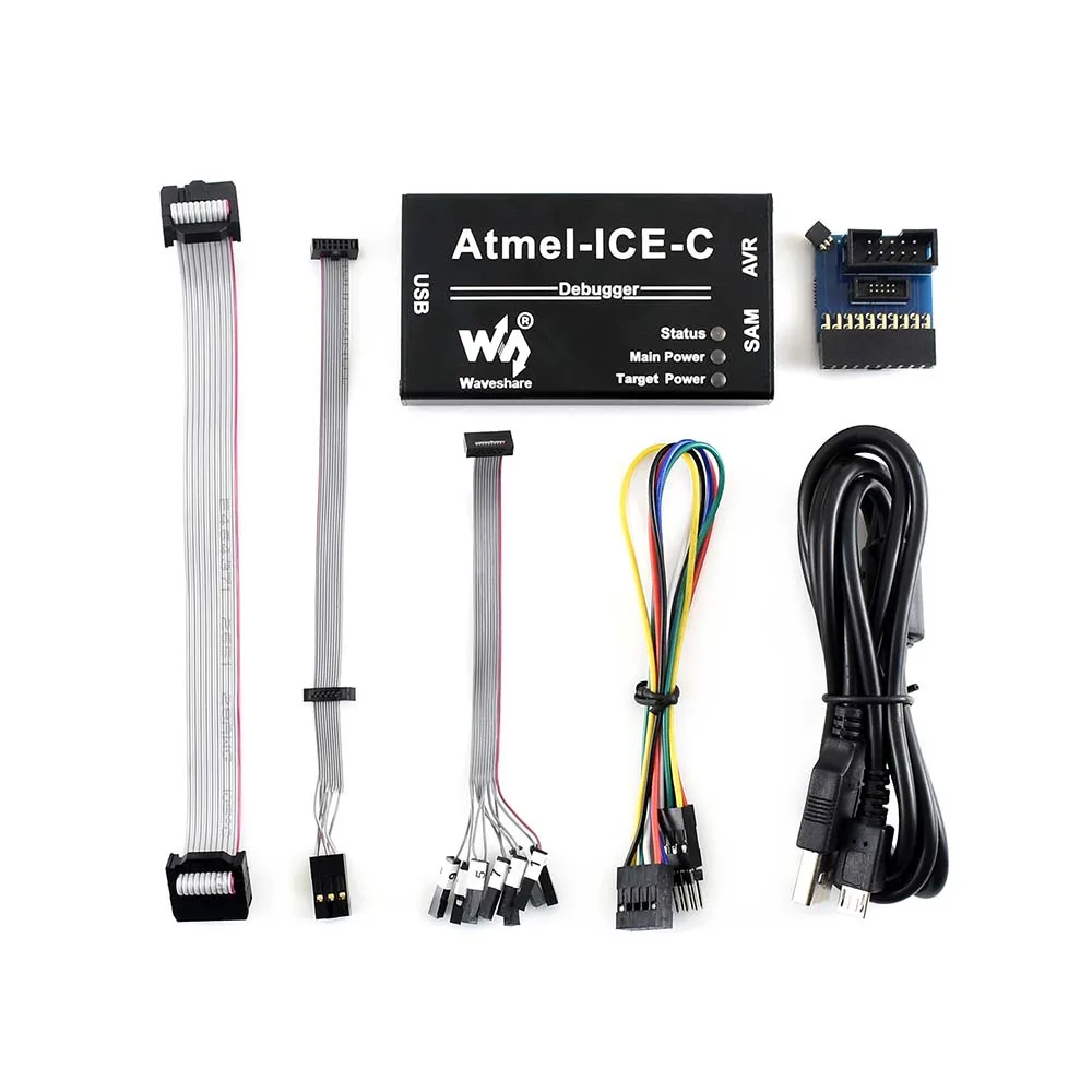 US $101.91 AtmelICEC Kit Powerful development tool for debugging and programming Atmel SAM and AVR microcontrollers ATMELICEPCBA inside