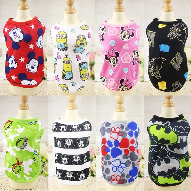 Carino Pet Vestiti Del Cane del Cotone di Estate Cucciolo di Camicette T shirt C Carino Pet Vestiti Del Cane del Cotone di Estate Cucciolo di Camicette T shirt C