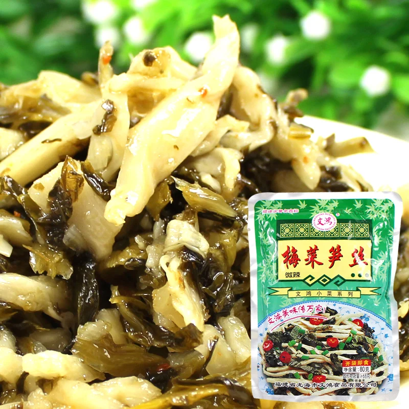 NewriceappetizerWenhungpickledbambooshootszhoudishesdishkimchisauce80g.jpg