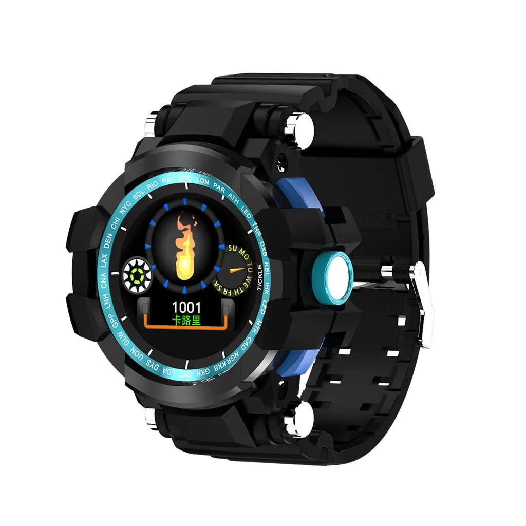 Смарт-часы Лидер продаж X6 PLUS спортивные Смарт-часы IP68 Водонепроницаемые ЭКГ монитор сердечного ритма и артериального давления - Цвет: Синий