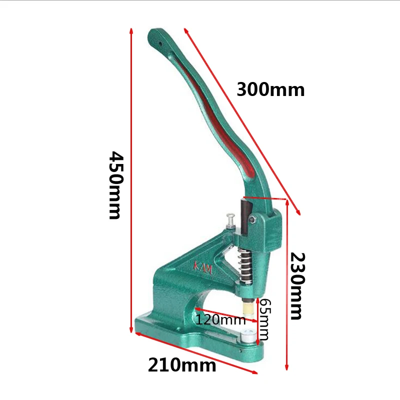 KAM DK93 ручная нажимная заклепка для крепления машины ручная втулка установка машины для металла или пластика Eeylets