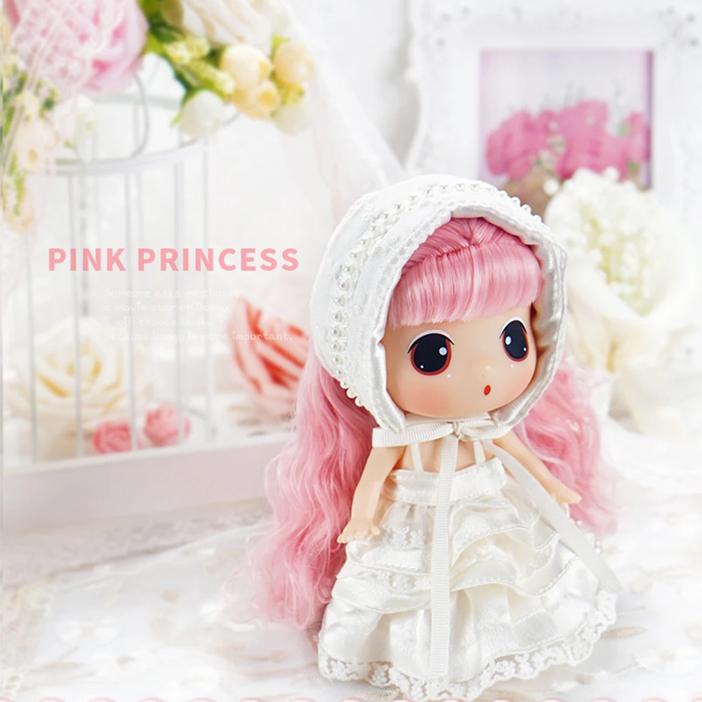 Кукла Ddung Ограниченная серия 18 см подлинный корейский одевание кукол Розовая Принцесса BJD прекрасный подарок для маленькой девочки Коллекция подарков