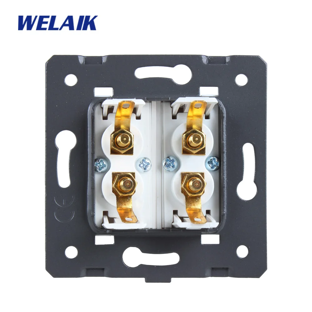 2speaker socket WELAIK A82SOW/B стандарт ЕС запчасти сделай сам настенный динамик розетка без