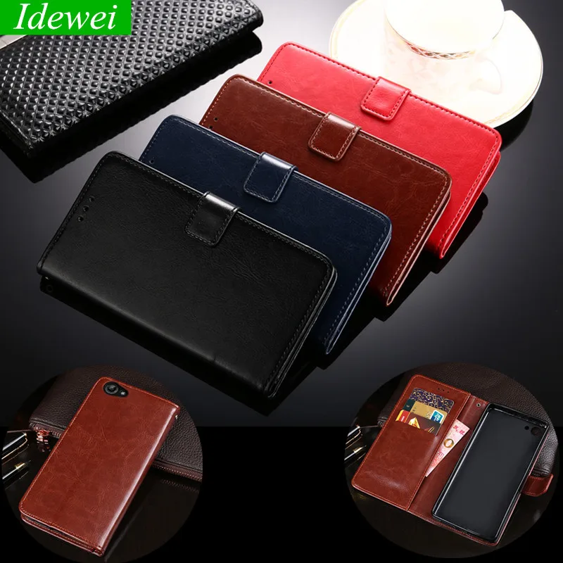 

For Vivo Y71 Case Coque Vivo Y71 Cover Wallet Flip Leather & silicone back Skin capa For Vivo Y71 Y 71 case cover pouch Fundas