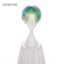 Ccutoo 1" многоцветный короткий аксессуар для волос пушистой цветок синтетические волосы косплей парики термостойкость Bigbang G-Dragon Kwon Ji Yong
