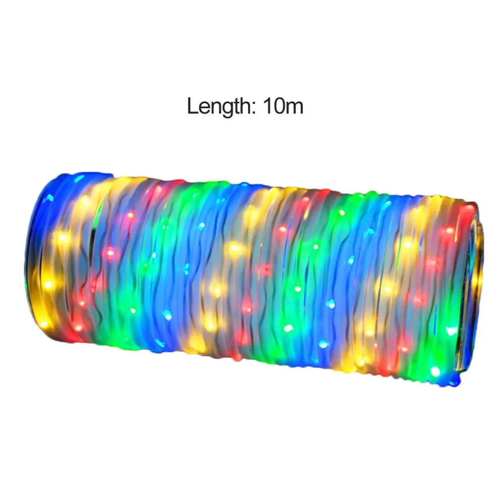 

10 M Wireless 136 LEDs Water Pipe Appearance Strip Light with Remote Control For Party Home Decor Light holiday festival strings