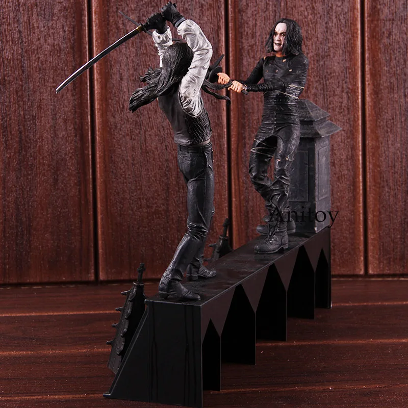 NECA The Crow Figure Action Eric Draven VS. Топ доллар фильм ужасов Фигурки ПВХ Коллекционная модель игрушки