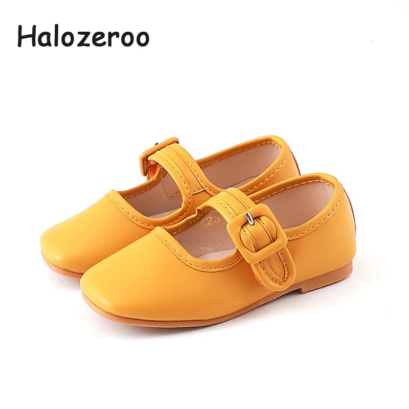 

New 2019 Autumn Baby Girls Princess Shoes Children Pink Brand Shoes Toddler Soft Party Shoes Kids Sweet School Flats Mary Jane