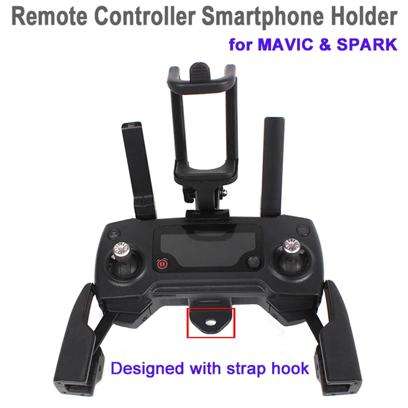 

Remote Controller Front Bracket Smartphone Holder for DJI MAVIC PRO & SPARK