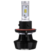 Car Headlight Car Headlamp for Philips Chips LED 80W 8000LM H1 H4 H7 9005 9006 Headlight Kit H/L Beam Bulbs 6000K