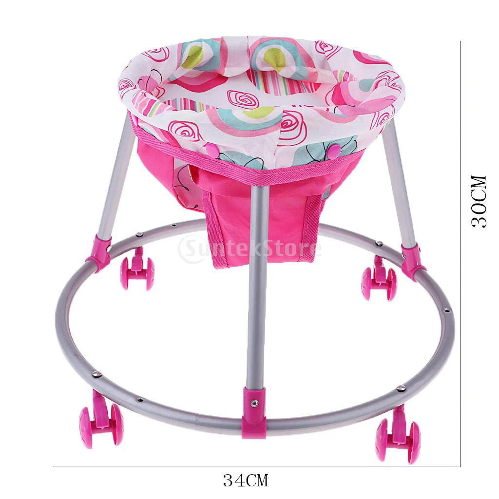 Dollhouse Baby Simulation Toddler Modern Doll Furniture Chair Girl Doll Chair Strollers Furniture Doll Accessories 