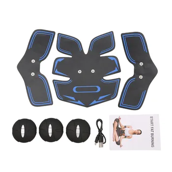 

Abdominal Muscle Toner Rechargeable Wireless Muscle Trainer for Men Women Intelligent Home Office Fitness for Abdomen/Arm/Leg