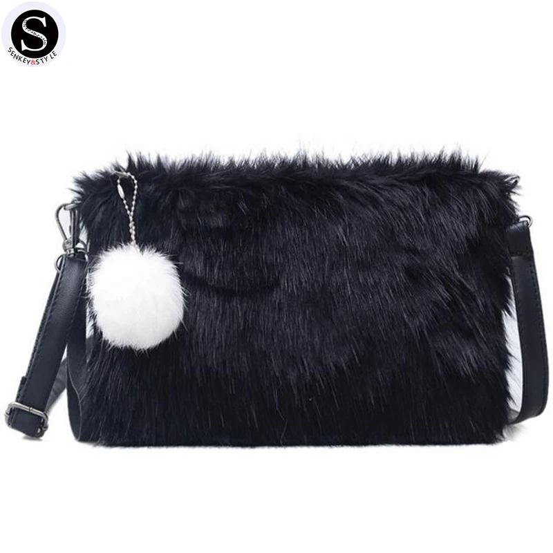 

Senkey Style Famous Brands Women Messenger Bags Handbags Luxury Small Rabbit Designer Crossbody Bags For Women Shoulder Bags