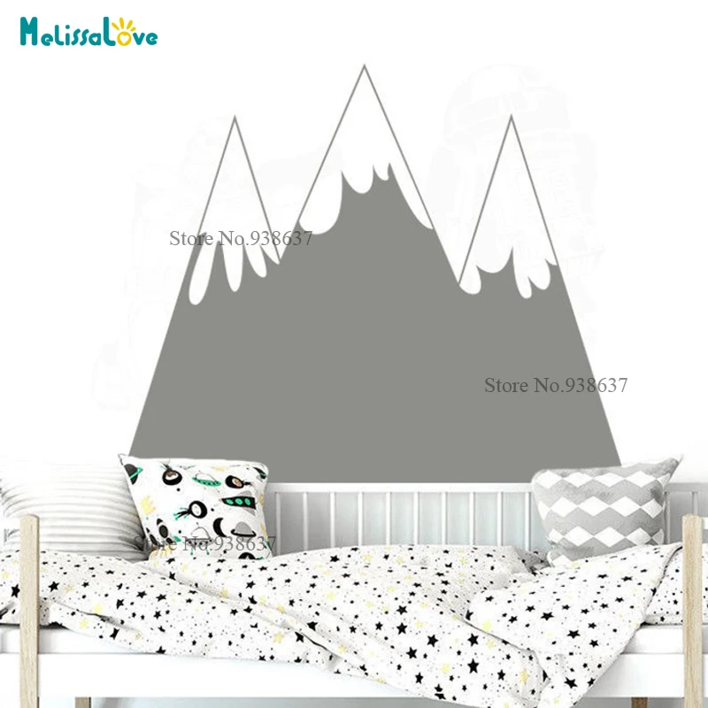 Mountain Sticker Baby Room Decal Adventure Theme Kids