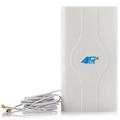 

4G LTE Antenna double SMA-male Connector ZTE MF283+LTE wifi router( Router not included)