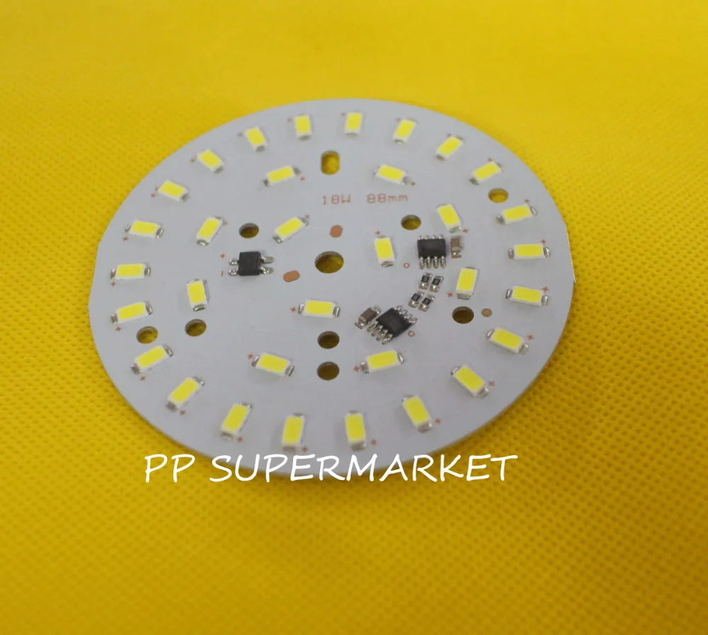 220v 5730 SMD СИД dimmable КСП плита 3 Вт 5 Вт 7 Вт 10 Вт 12 Вт, 15 Вт, 18 Вт, 24 Вт, встроенным ic драйвер панельная лампа белый/теплый белый