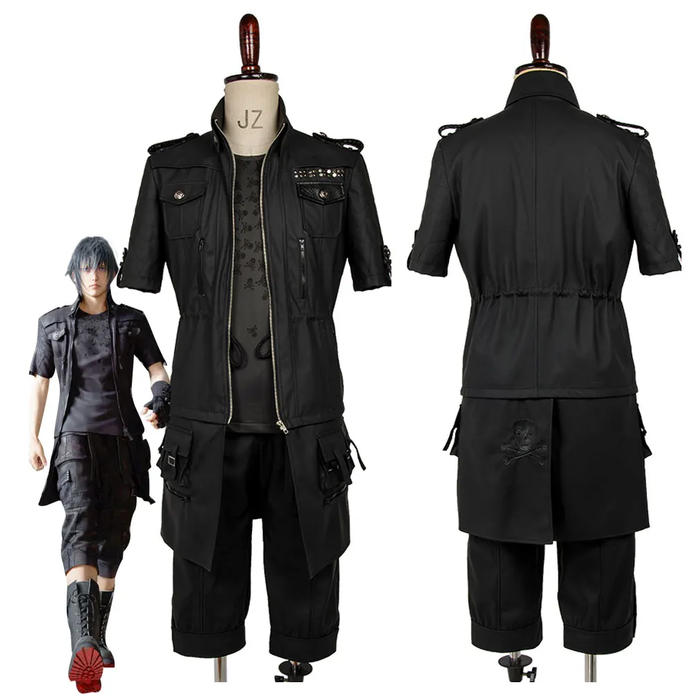 

Adult Final Fantasy XV FF15 Noctis Lucis Caelum Noct Cosplay Costume Outfit Male Female Custom Made Any Size hot