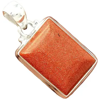 

Genuine BROWN SUN STAR Pendant 925 sterling silver Jewelry 35mm, AP1842