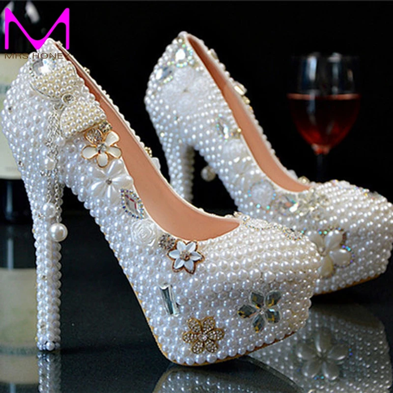 heels with diamonds