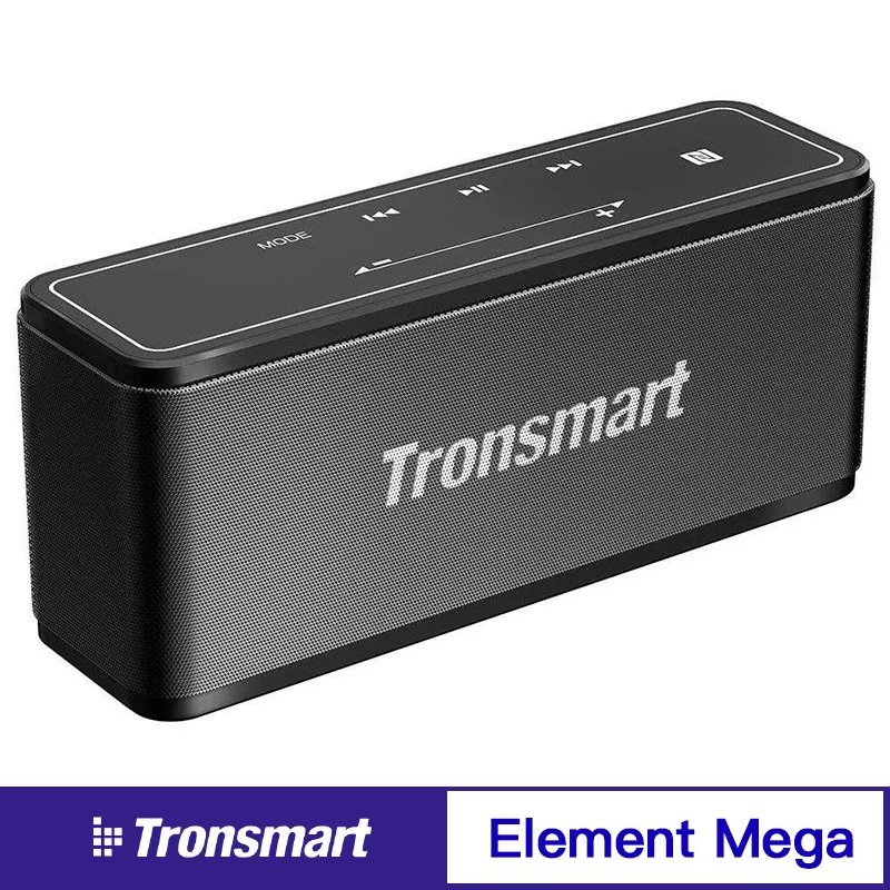 

Tronsmart Element Mega Wireless Bluetooth Speaker Portable 3D Digital Sound TWS 40W NFC MicroSD Card Support TF Card for Phones