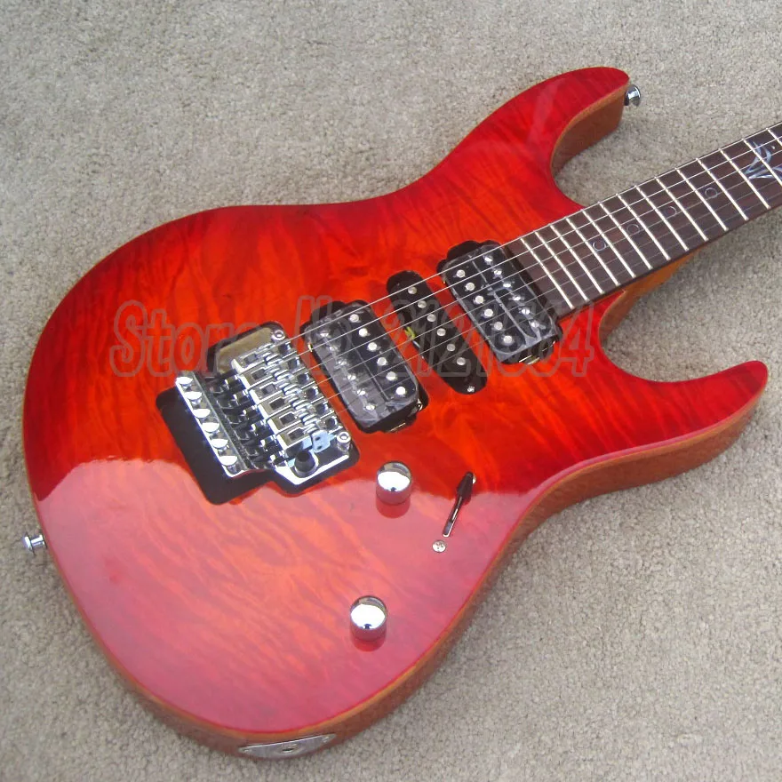 Free Shipping Solid Wood Electric Guitar 2017 New Arrival