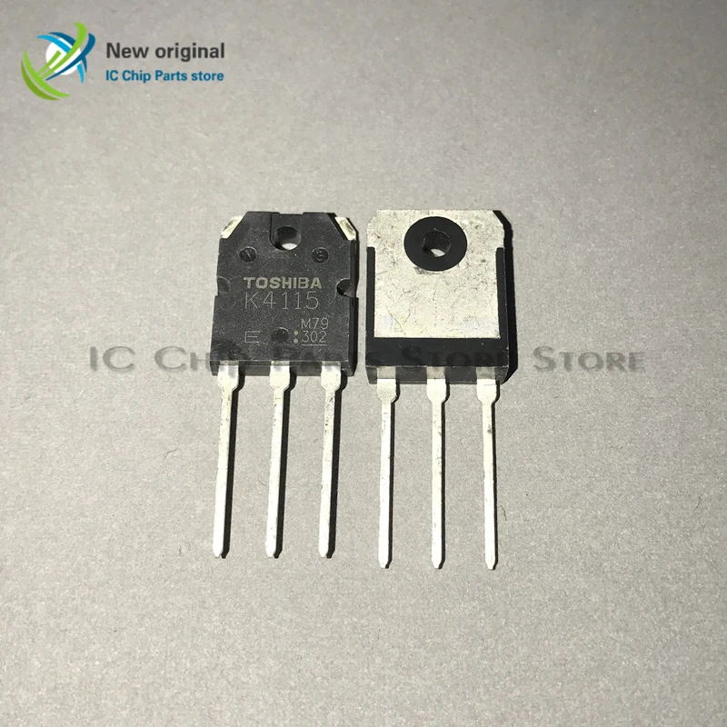 10/pcs 2SK4115 K4115 TO-3P New original field effect transistor IN STOCK 100pcs 2n7002 7002 702 72k sot23 2n7002k field effect transistor 60v