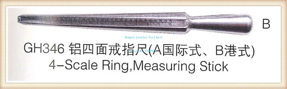 jewelry making ring mandrel with 4 scale Ring Gauge | Украшения и аксессуары