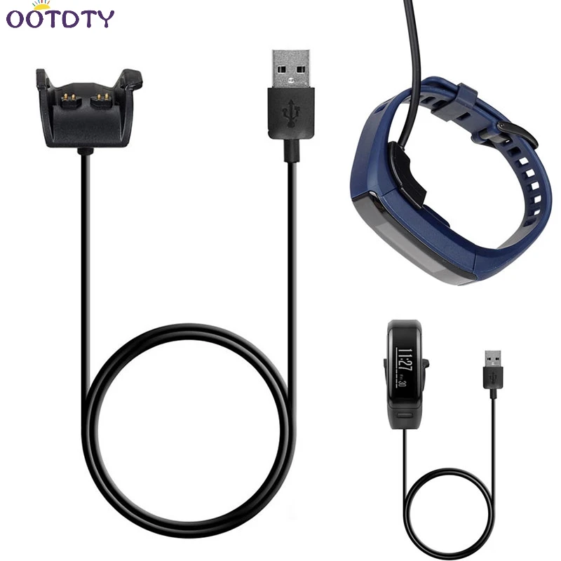 

USB Charging Cable Sync Charger For Garmin Vivosmart HR Fitness Band Tracker