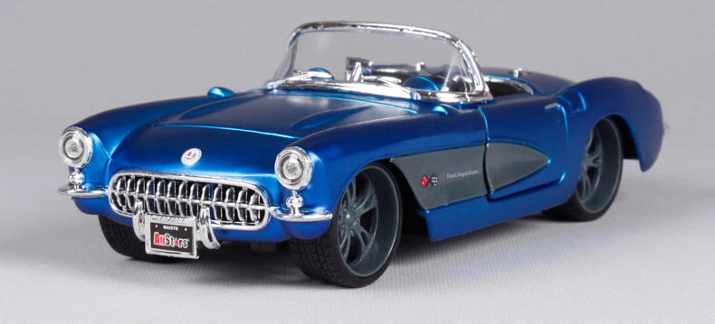 Высокое качество Maisto 1/24 Chevrolet Corvette 1957 литая под давлением модель автомобиля металлическая винтажная игрушка автомобиля с коробкой для детей подарок на день рождения игрушка