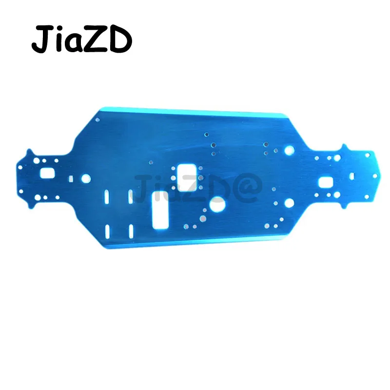 1PC HSP Aluminum Alloy Chassis 06001 Bottom Plate Frame for RC Model Cars Spare Parts HSP 1/10 94106 94108 Buggy Monster Truck