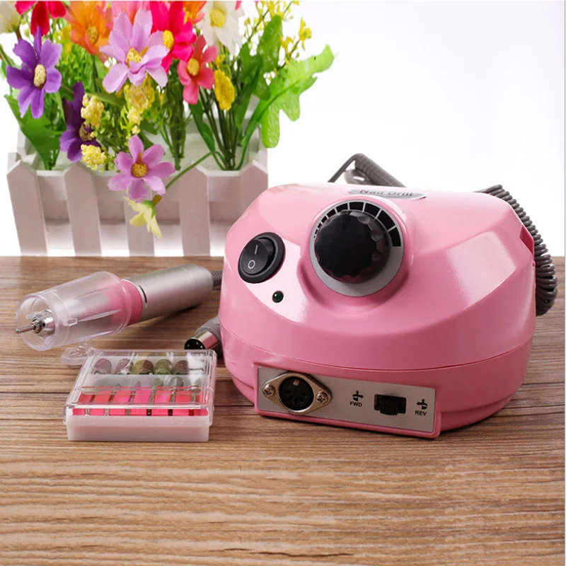 

25000RPM Nail Drill Bits Electric Machine Mills Nail Polisher Apparatus Files Rotary Burr Gel Nail Polish Manicure Tools