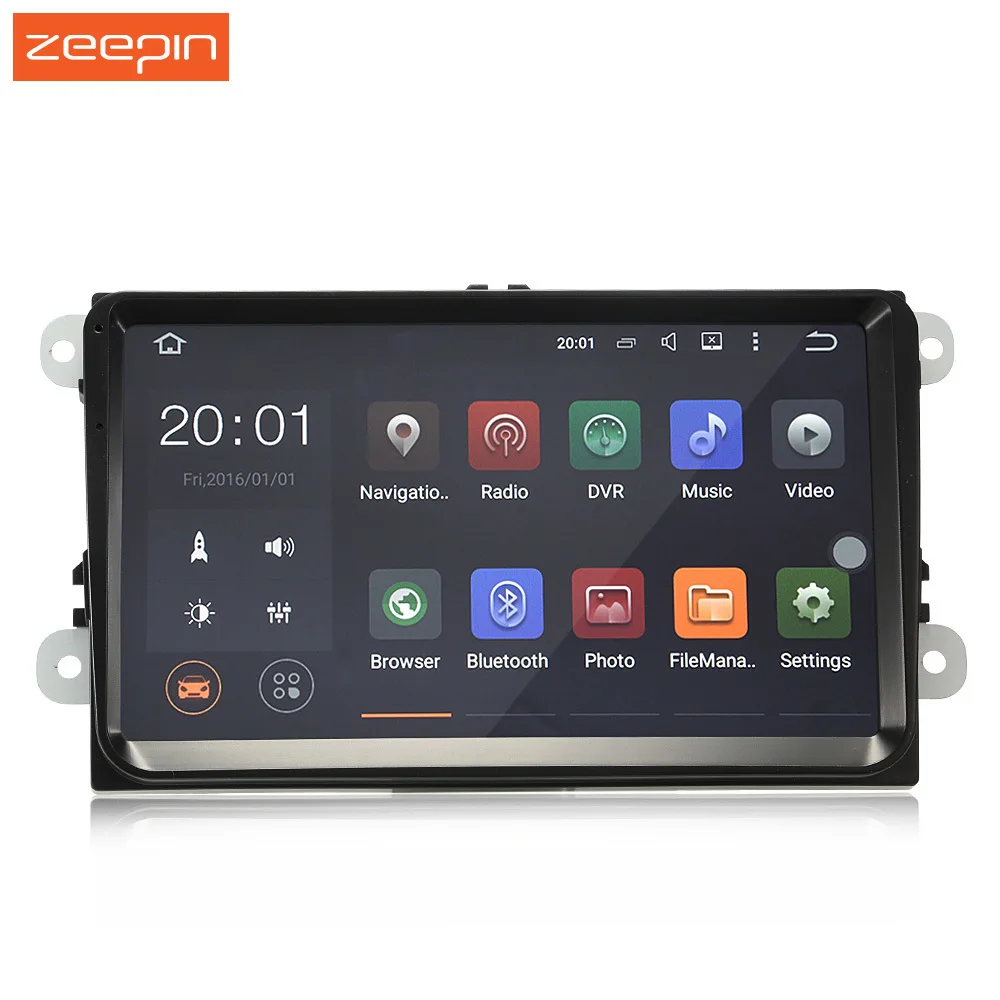 

Android 6.0 9 inch 2 din GPS Navigation Car Radio Player Mirror Link FM Video Car MP5 Player WiFi Steering wheel Control for VW