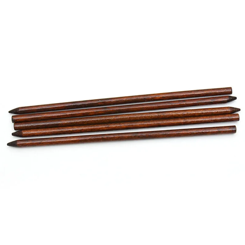 10Pcs TEROKK Hairwear Woman Hair Sticks Beauty Wooden Hair Pins Accessory Hot Fashion Chinese Style Women Hairpins 18cm