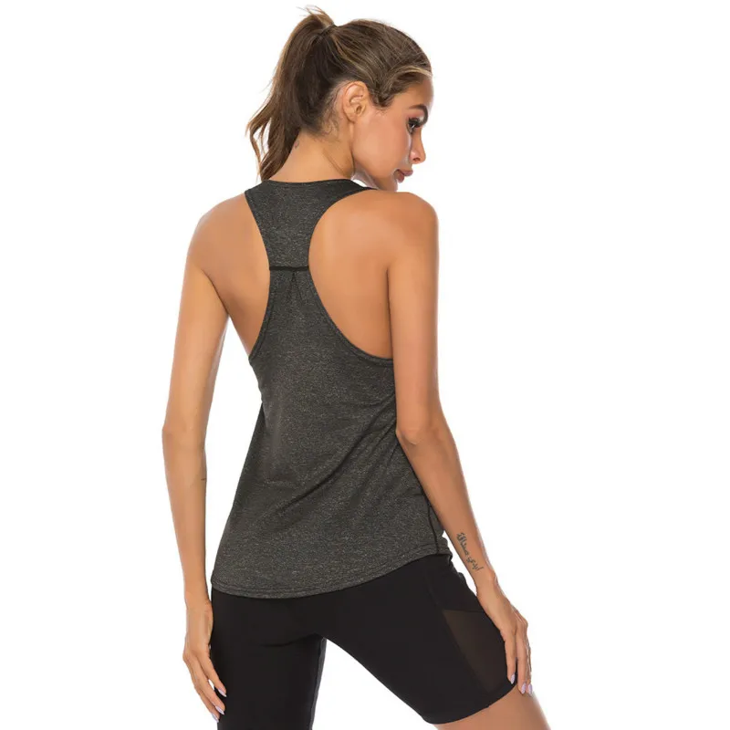 Женский жилет без рукавов WANAYOU для занятий йогой и бегом спортивные майки