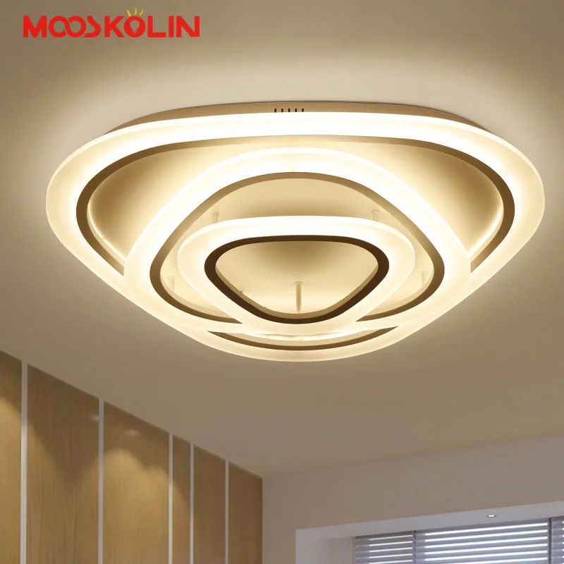 

Remote control Dimming Led Ceiling lights lamp For Living room Bedroom deckenleuchten Modern Led Ceiling lights Lighting Fixture