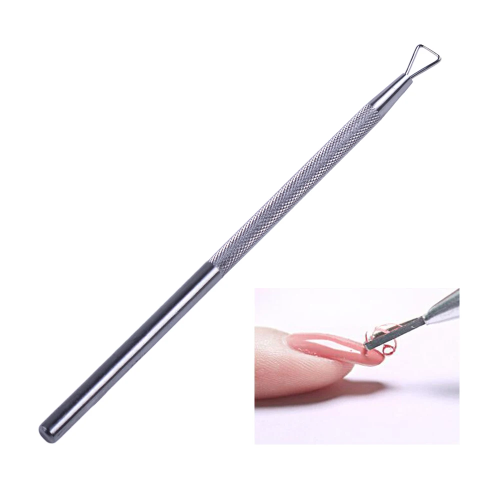 1pc Nail Tools Triangle Head UV Gel Polish Remover Stick Pusher Lacquer