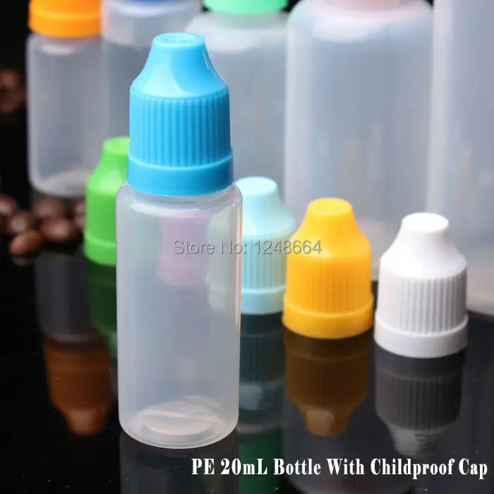 cheap plastic bottles Wholesale 1900pcs/lot childproof and tamper cap