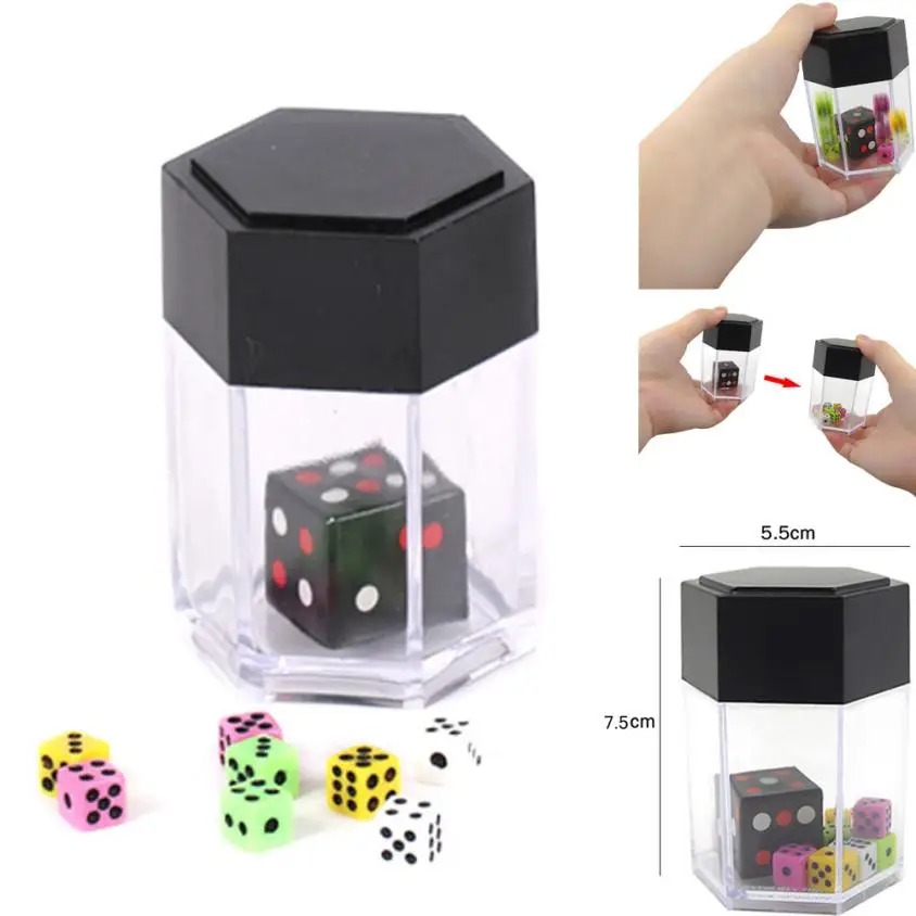 

Explosion Dice Colorful Bomb Dice Change Size Kids Magic Trick Toys Develop children's thinking skills and imagination Cherryb