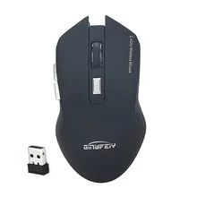 Перезаряжаемая беспроводная мышь 1600 dpi, Бесшумная игровая мышь 2,4 ГГц, USB аккумулятор, 6 кнопок, Высококачественная мышь для ПК, ноутбука L0228